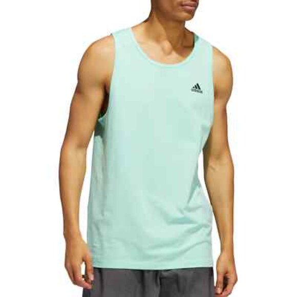 Adidas Match Pro Men's Green Tanktop - Picture 1 of 5